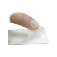 Paquete de 500 Tarjetas UltraCard 10 milesimas Grosor/ Adhesivas/ Imprimibles por un sólo lado / Para pegar sobre tarjetas/ CR80