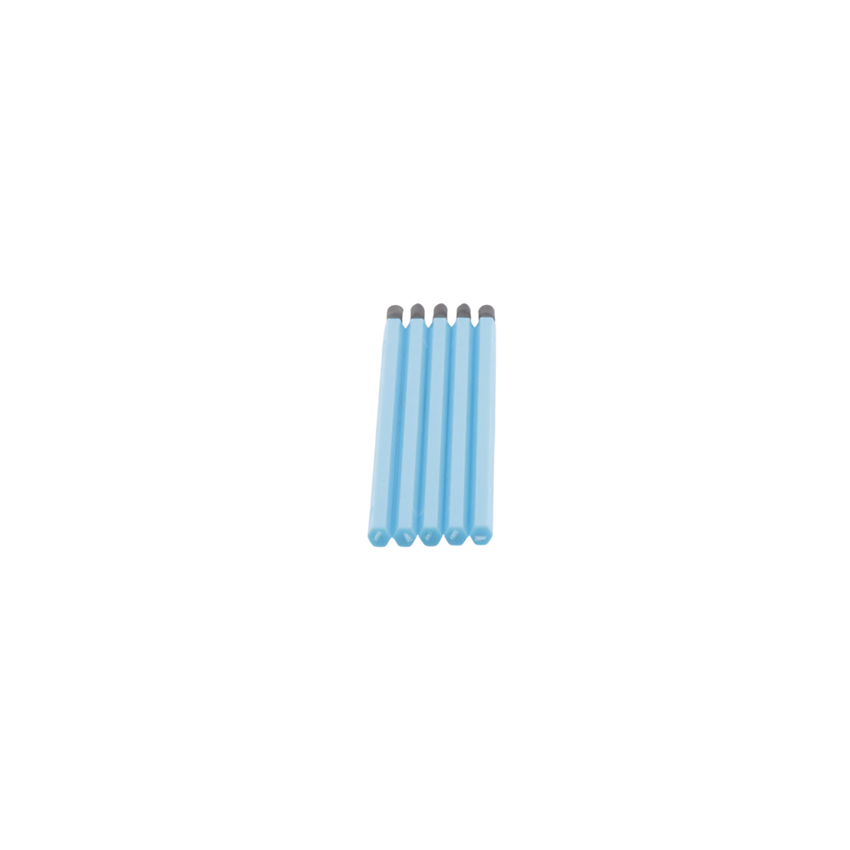 Hisopos para Limpieza de Puertos de Fibra Óptica 1.25 mm (0.05 Pulgadas) para Adaptadores LC y MU, 100 Piezas