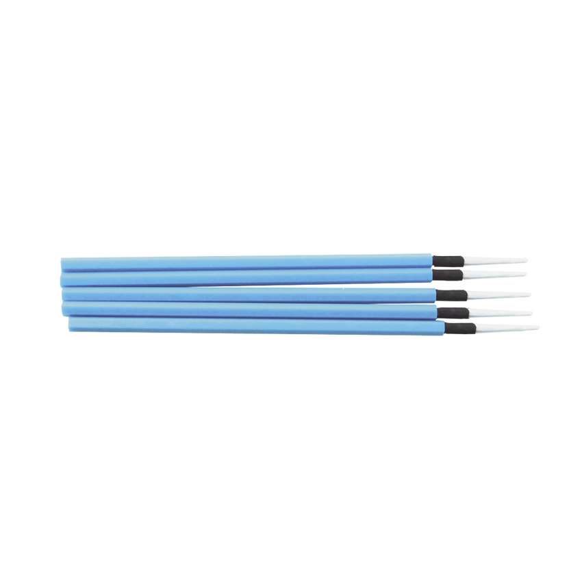 Hisopos para Limpieza de Puertos de Fibra Óptica 1.25 mm (0.05 Pulgadas) para Adaptadores LC y MU, 100 Piezas