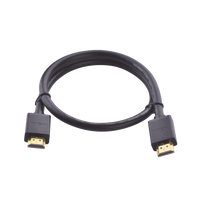 Cable HDMI 2.0 4K@60Hz | 1 Metro (3.28 Pies) | HDR | 3D | HEC (Canal Ethernet HDMI) | ARC (Canal de Retorno de Audio | Color Profundo de 48 Bits | Audio de 32 Canales | HDCP | Dolby True HD 7.1 | 18 Gbps | M�ltiple Blindaje | Calidad Premium.