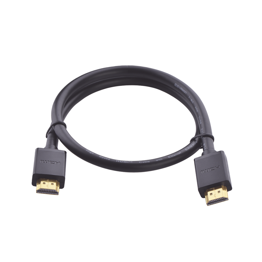 Cable HDMI 2.0 4K@60Hz | 1 Metro (3.28 Pies) | HDR | 3D | HEC (Canal Ethernet HDMI) | ARC (Canal de Retorno de Audio | Color Profundo de 48 Bits | Audio de 32 Canales | HDCP | Dolby True HD 7.1 | 18 Gbps | M�ltiple Blindaje | Calidad Premium.