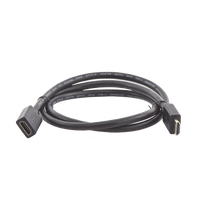 Cable Extensor HDMI de 1 Metro (3.28 Pies) / 4K@60Hz / 3D / HDR / Macho a Hembra / N�cleo de Cobre Esta�ado / Transmisi�n Estable