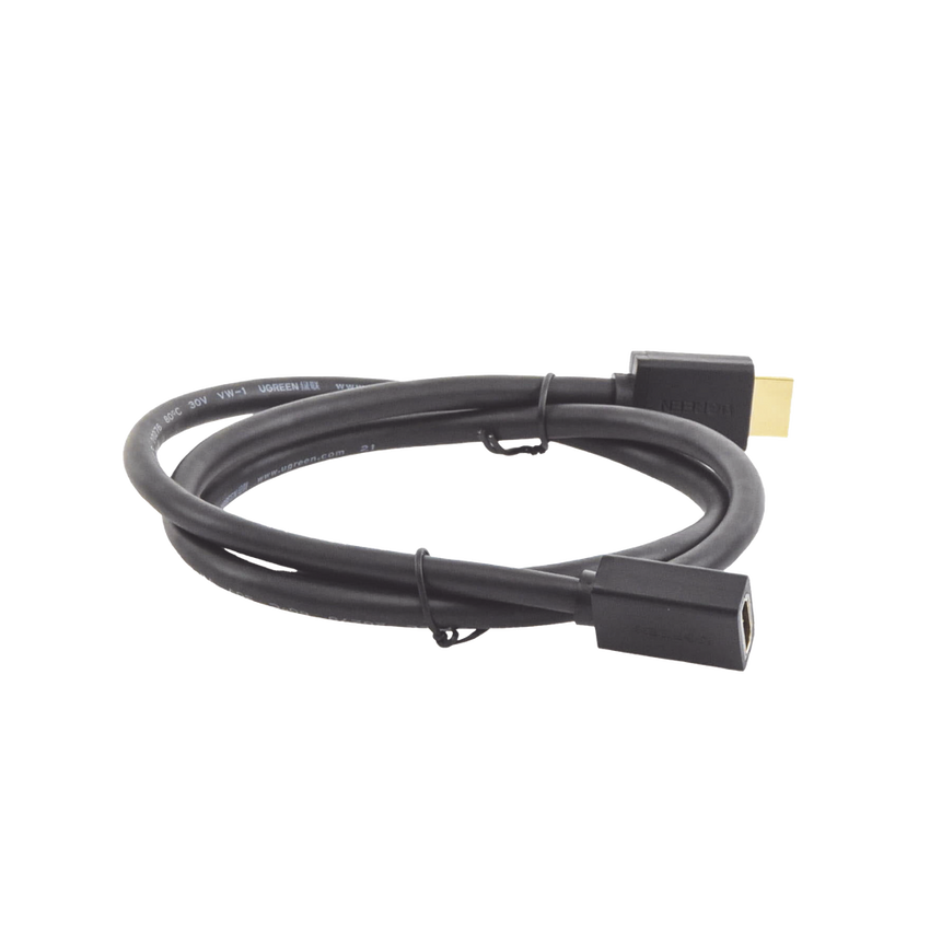 Cable Extensor HDMI de 1 Metro (3.28 Pies) / 4K@60Hz / 3D / HDR / Macho a Hembra / Núcleo de Cobre Estañado / Transmisión Estable