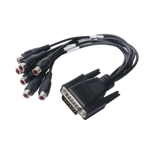 Adaptador de 7 entradas de Audio para DVR´s epcom y HIKVISION