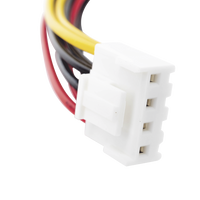 Cable Doble de Corriente SATA / Compatible con DVR's epcom / HIKVISION / 25 cms de Longitud