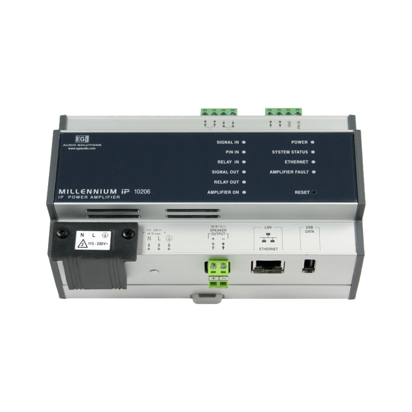 Etapa de potencia IP con Salida para Altavoces de Baja Impedancia
