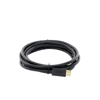 Cable DisplayPort 1.2 Macho a Macho | Longitud 3 Metros (9.84 Pies) | Versi�n DP1.2 | Soporta 4K@60Hz; 2K@144Hz | Soporta 3D | Color Profundo de 8 y 10 Bits | Blindaje Interno M�ltiple | Cobre Esta�ado 28AWG | Bot�n de Liberaci�n