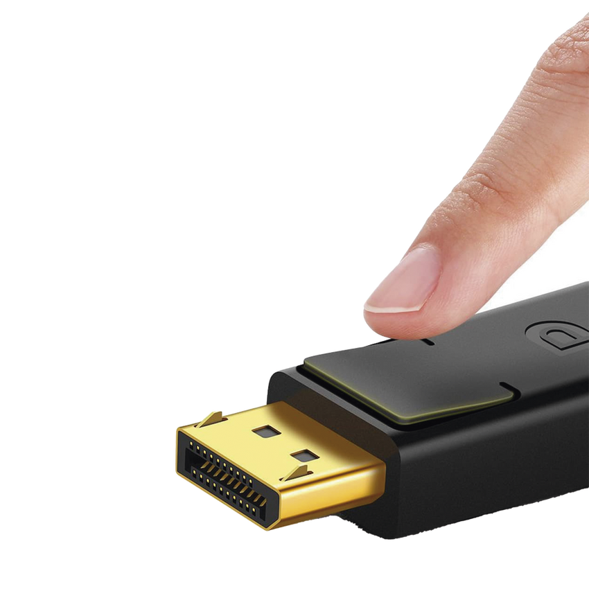 Cable DisplayPort 1.2 Macho a Macho | Longitud 5 Metros (16.40 Pies) | Versi�n DP1.2 | Soporta 4K@60Hz; 2K@144Hz | Soporta 3D | Color Profundo de 8 y 10 Bits | Blindaje Interno M�ltiple | Cobre Esta�ado 28AWG | Bot�n de Liberaci�n