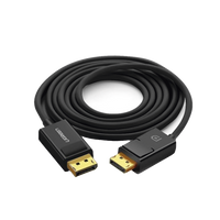 Cable DisplayPort 1.2 Macho a Macho | Longitud 5 Metros (16.40 Pies) | Versi�n DP1.2 | Soporta 4K@60Hz; 2K@144Hz | Soporta 3D | Color Profundo de 8 y 10 Bits | Blindaje Interno M�ltiple | Cobre Esta�ado 28AWG | Bot�n de Liberaci�n