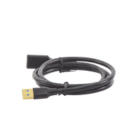 Cable Extensor USB 3.0 / 1 Metro / Macho-Hembra / 5 Gbps / Ultra Durabilidad / Núcleo de cobre estañado 28/22 AWG / Blindaje interior múltiple / Ideal para teclado, mouse , etc.