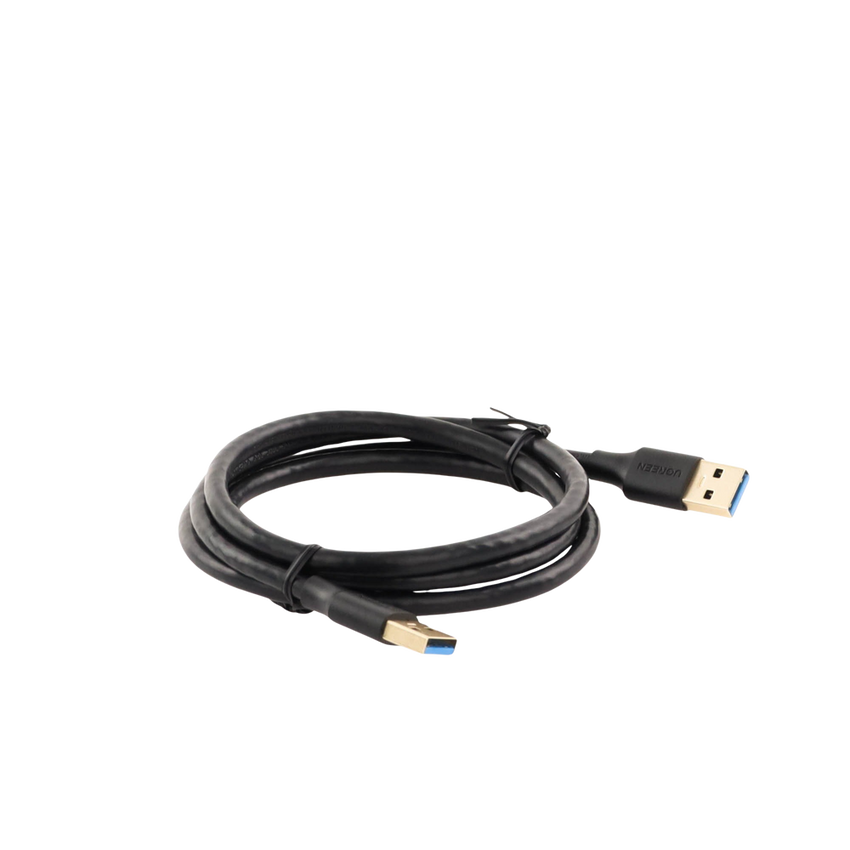 Cable USB-A 3.0 a  USB-A 3.0 / 1 Metro / Macho a Macho / Conector Niquelado / Núcleo de Cobre Estañado / Blindaje Múltiple / Velocidad 5Gbps / No Requiere Controlador / Compatible con USB2.0 Y USB 1.1
