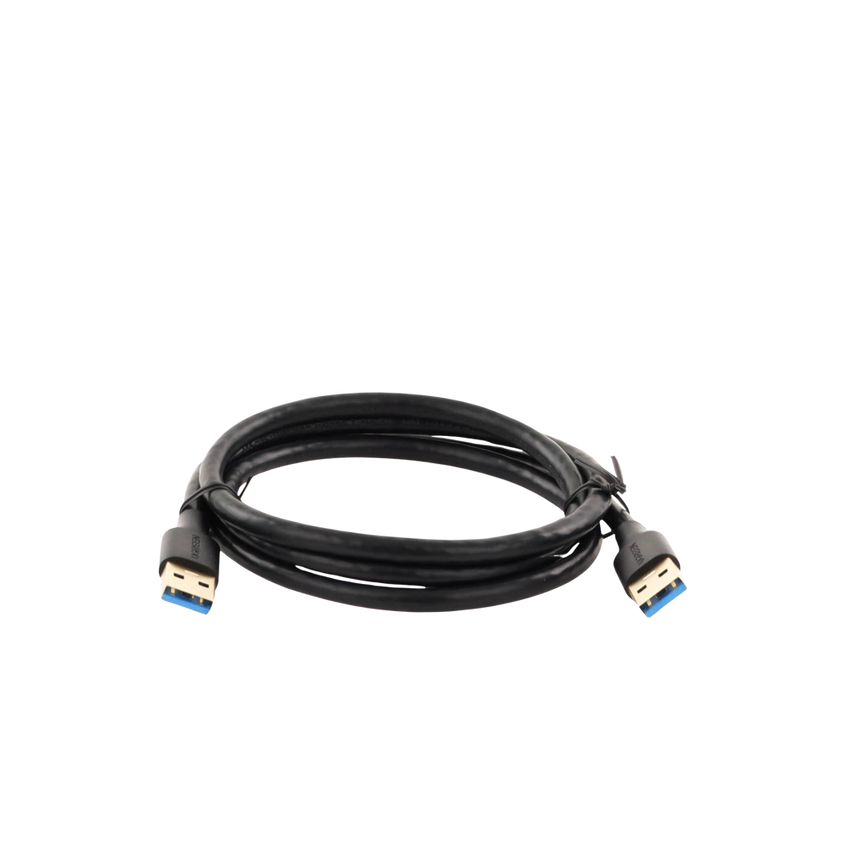Cable USB-A 3.0 a  USB-A 3.0 / 1 Metro / Macho a Macho / Conector Niquelado / Núcleo de Cobre Estañado / Blindaje Múltiple / Velocidad 5Gbps / No Requiere Controlador / Compatible con USB2.0 Y USB 1.1