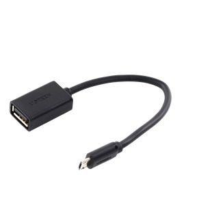 Adaptador OTG Micro USB Macho a USB 2.0 A Hembra