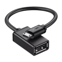 Adaptador OTG Micro USB Macho A USB 2.0 A Hembra