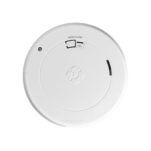 Alarma de Humo First Alert SM210L / Sensor Fotoelectrico / Batería de Litio Sellada de 10 Años / Luz de Seguridad / Rango de Temperatura 4.4°C a 37.8°C/ Cumple UL217, CSFM, NFPA 72, NFPA 101, ICC