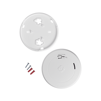 Detector Combo de Humo/CO, Autónomo, Batería Sellada de Litio de 10 años, No Requiere Panel, Diseño Ultra Delgado, No Requiere Cableado
