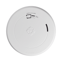 Detector Combo de Humo/CO, Autónomo, Batería Sellada de Litio de 10 años, No Requiere Panel, Diseño Ultra Delgado, No Requiere Cableado