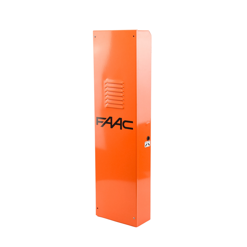 Barrera Vehicular Hidraulica FAAC 615 / Ideal Para Accesos de Medio Flujo / Soporta Brazos de Hasta 4.8 Metros