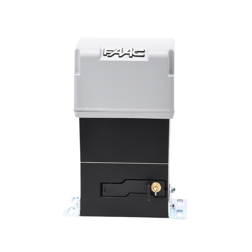 Operador FAAC 844 C de Uso Intensivo Para Puertas Corredizas de 1800 Kg y Hasta 40 Metros / Voltaje de Operación 220V