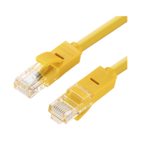 Cable de Parcheo UTP Cat5e / 2m / Amarillo