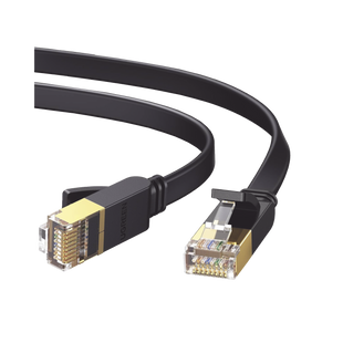 Cable Ethernet Plano Cat7 U/FTP 10 Gigabit 600MHz 1m