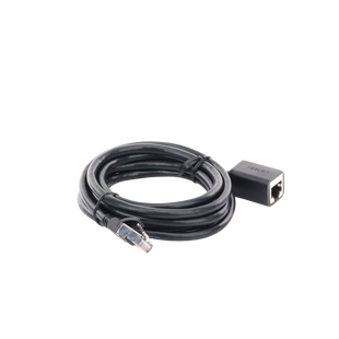 Cable de Extensi�n Cat6 RJ45 F/UTP / Macho a Hembra / 2 Metros (6.56 Pies) / M�todo de Conexi�n 568B / Velocidad de Transmisi�n 1000Mbps / Ancho de Banda del Canal 250MHz / Caja de Cobre / Negro