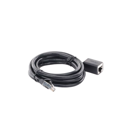 Cable de Extensi�n Cat6 RJ45 F/UTP / Macho a Hembra / 2 Metros (6.56 Pies) / M�todo de Conexi�n 568B / Velocidad de Transmisi�n 1000Mbps / Ancho de Banda del Canal 250MHz / Caja de Cobre / Negro