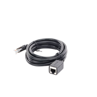 Cable de Extensi�n Cat6 RJ45 F/UTP / Macho a Hembra / 2 Metros (6.56 Pies) / M�todo de Conexi�n 568B / Velocidad de Transmisi�n 1000Mbps / Ancho de Banda del Canal 250MHz / Caja de Cobre / Negro