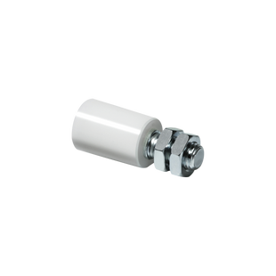Rodillo de Nylon 40mm / Con Cuerpo de Acero Galvanizado Resistente a la Corrosión