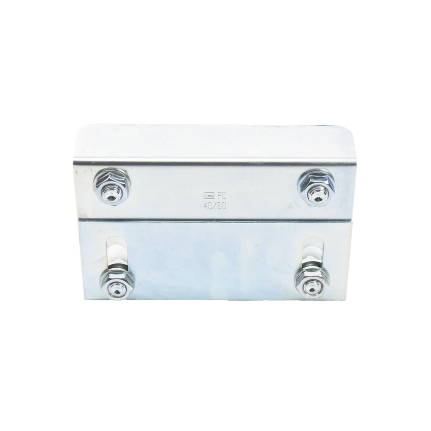 Guia Superior Ajustable Para Puertas Corredizas Con 4 Rodillos de 30 mm