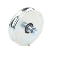 Rueda de 14 cm SIN Soporte / Soporta hasta 550 kg / Canal Tipo "U"