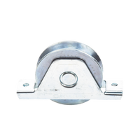 336V - Rueda de 10 cm / Capacidad Para Puertas de Hasta 380 kg / Canal Tipo "V"