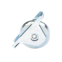 338 - Rueda de 12 cm / Capacidad Para Puertas de Hasta 400 kg / Canal Tipo "U"