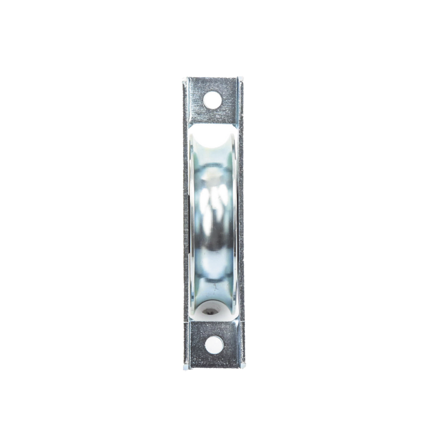 338 - Rueda de 12 cm / Capacidad Para Puertas de Hasta 400 kg / Canal Tipo "U"
