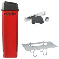Kit DE BARRERA VEHICULAR FAAC B614 USO CONTINUO / APERTURA <2s / HASTA 5m / INCLUYE ANCLA Y ENGANCHE PARA BRAZO RECTO