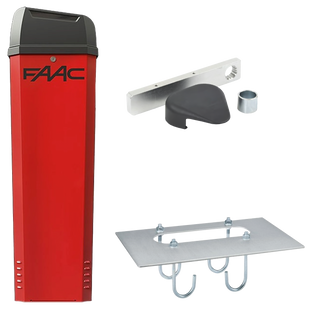 Kit DE BARRERA VEHICULAR FAAC B614 USO CONTINUO / APERTURA <2s / HASTA 5m / INCLUYE ANCLA Y ENGANCHE PARA BRAZO RECTO