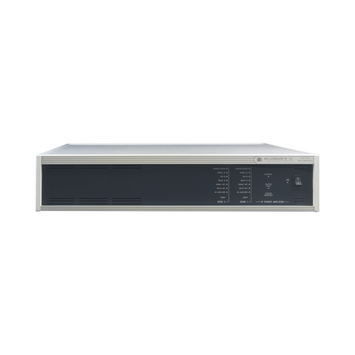 ETAPA DE POTENCIA DIGITAL 2x500W 100V  MILLENNIUM IP CON CONECTIVIDAD IP LAN, SUPERVISON, CALIDAD DE SONIDO HQ PARA 2 ZONAS, EN FORMATO RACK 2U