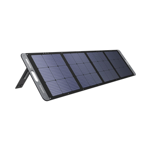 Panel Solar Plegable 200W / Recomendado para el Power Station Portable de 1200W UGREEN /  Alta Eficiencia de Conversión / Alineación Inteligente de la Luz Solar / Resistente Al Agua y Duradero / Incluye Cable XT60 Macho a Macho 2m.