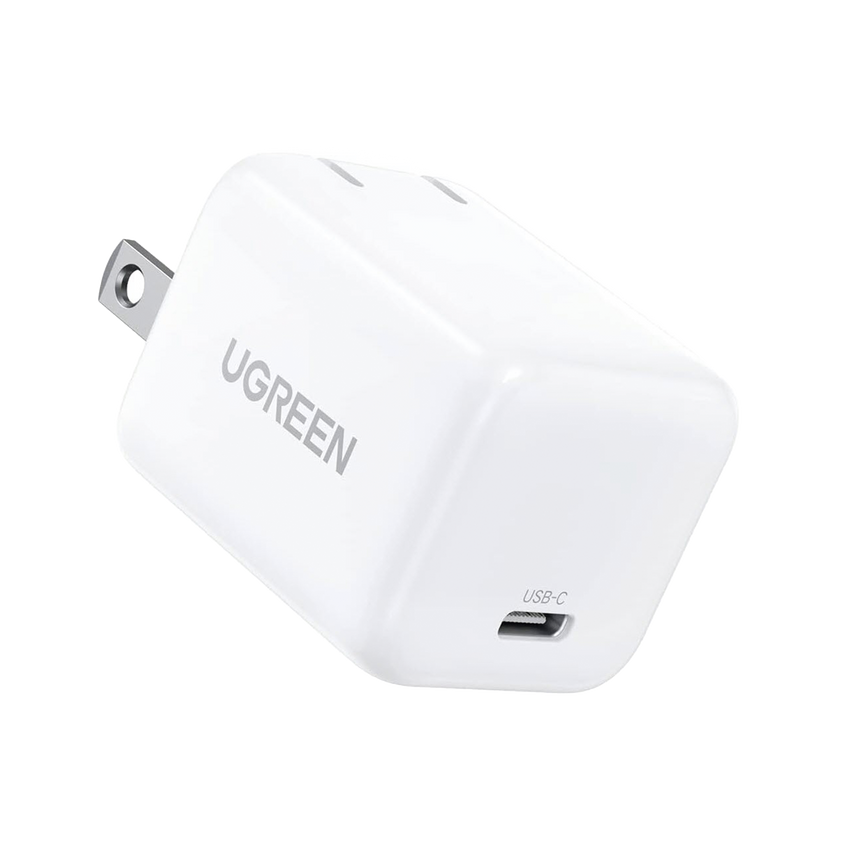 Cargador Mini de 20W Serie Nexode | 1 USB-C | Carga Rápida | Tecnología GaN II | PD3.0/QC4.0/QC3.0/ QC2.0 /QC1.0 AFC, FCP, BC1.2, Apple/Samsung | Carga Inteligente | Múltiple Protección | Color Blanco.