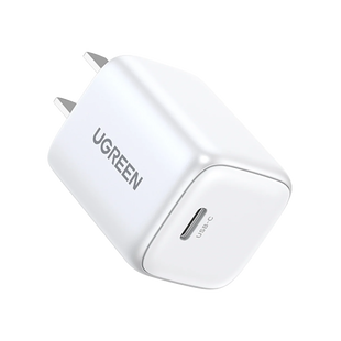 Cargador Mini de 30W serie Nexode | 1 USB-C de Carga Rápida | Tecnología GaN II | Power Delivery 3.0 | Quick Charge 4.0 | Carga Inteligente | Múltiple Protección  | Mayor Eficiencia Energética | Color Blanco.