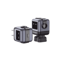 Cargador Mini GaNRobot 30W serie UNO | 1 USB-C de Carga Rápida | Tecnología GaN II | Multiprotocolo PD/QC/SCP/FCA | Carga Inteligente | Pantalla LED | Zapato Magnético Extraíble | Thermal Guard | Color Negro.