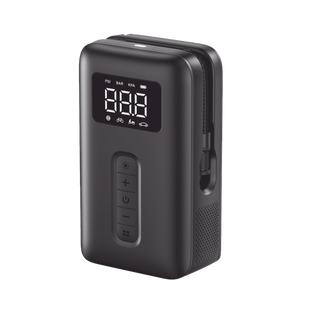 Inflador de Neumáticos | Compresor de Aire Portátil |  Bomba de Aire de 150 PSI | Flujo de Aire de 15L/Min | Con Batería Integrada | Cuenta con Luz LED | Ideal para coches, bicicletas, pelotas de motocicleta.