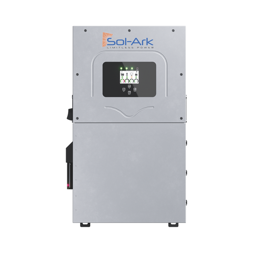 Inversor Hibrido SOL-ARK, 15 Kw, 220 Vcc, Fase Dividida, IP65, Entrada de Bater�as a 48 Vcc