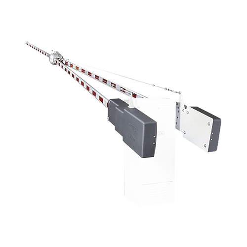 Brazo Octogonal de Aluminio de 3 Piezas / Longitud 24 pies / Solo Compatible con Barrera 1602