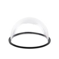 Burbuja Transparente para Domos Motorizados TURBOHD / Compatible con epcom / HIKVISION / Soporta IP66 / IK10 / DS-2CE5AU1T-AVPIT3ZF / DS-2CE5AH0T-AVPIT3ZF(C) /