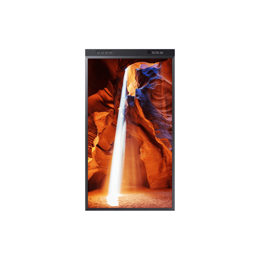 Pantalla Vision Dual Profesional / 55" Full HD (1920x1080) / Panel VA / Brillo Exterior 3.000 nits / Interior 1.000 nits / Conectividad HDMI / Sistema Operativo Tizen LH55OMNDSGBXZA