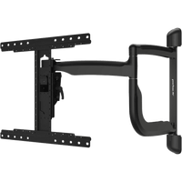 Soporte de Pared Articulado SmartMount para Pantallas 43" a 65"+ / Extensión 30.1" (765mm) / Capacidad 90 lb (41kg) / VESA 200x100 a 600x400mm / Pivote ±90° / Gestión Integrada de Cables
