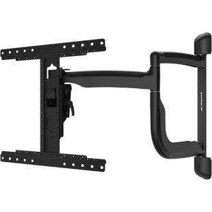 Soporte de Pared Articulado SmartMount para Pantallas 43" a 65"+ / Extensión 30.1" (765mm) / Capacidad 90 lb (41kg) / VESA 200x100 a 600x400mm / Pivote ±90° / Gestión Integrada de Cables