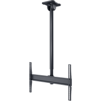 Soporte de Techo Universal Paramount PCM150 para Pantallas de 43" a 90"+ / Capacidad de Carga 150 lb (68 kg) / Ajuste Vertical 39.59" a 63.21" / Rotación 360° / Inclinación +20°/-5° / Montaje en Techos Planos