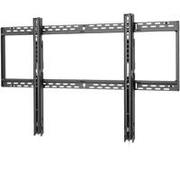 Montaje Universal Pantallas Planas 60"-98" / Capacidad 350 lb (158 kg) / Perfil Ultra Delgado 1.73" / Auto-Bloqueo sin Herramientas / Placa Abierta para Cableado / VESA hasta 1100 x 600